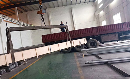 Take container loading pictures and seal the container;