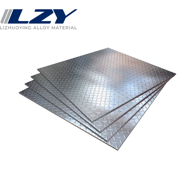 Checkered Stainless Steel Plate