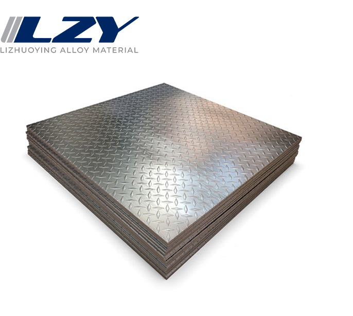 Checkered Stainless Steel Plate